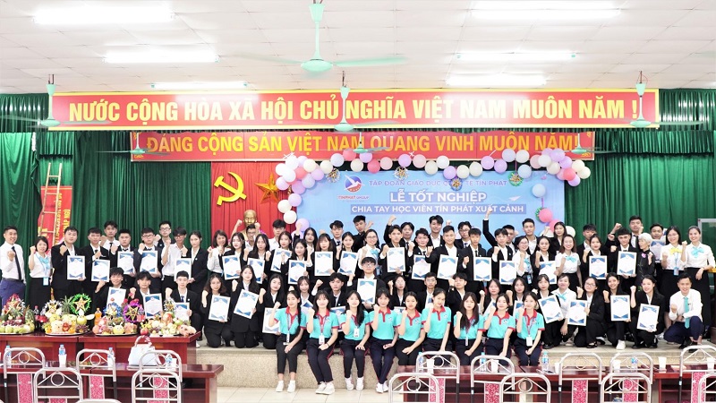 Lễ Tổng kết chia tay học viên Tín Phát xuất cảnh tháng 10.2023